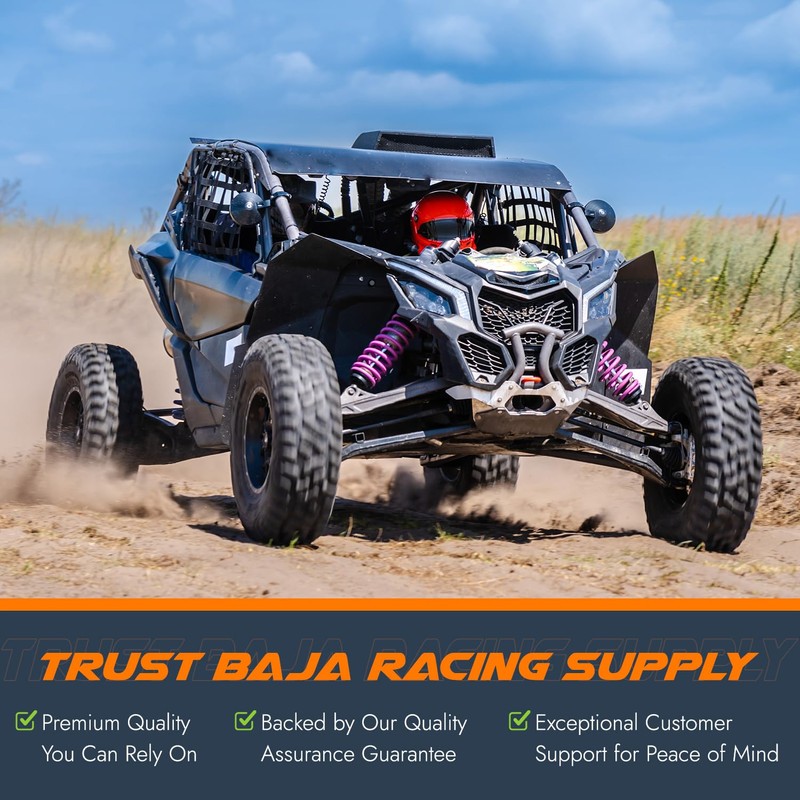 Baja Racing Supply Offroad Side View Mirror – Round Convex