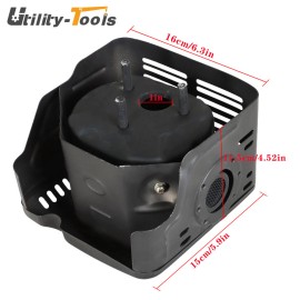 For Honda GX270 9HP GX240 8HP Muffler Exhaust Assembly With Manifold For Honda