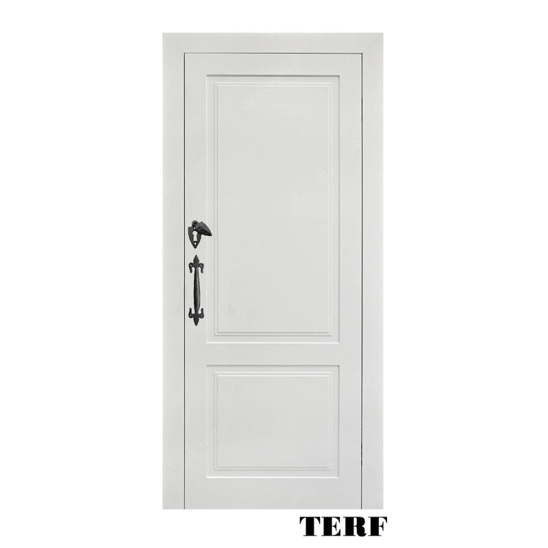TERF® Traditional Vintage Style Antique Black Escutcheon Covered 60mm Keyhole
