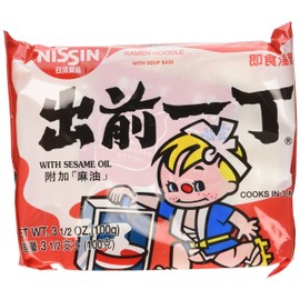 Nissin Demae Ramen, Sesame Oil, 3.5 oz (30 packs)