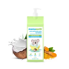 MAMAEARTH Coco Soft Body Wash For Babies With Coconut Milk & Turmeric - 400 ml