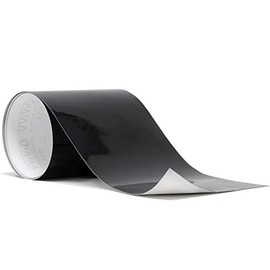 VViViD Gloss Black Adhesive Vinyl Racing Stripe Wrap Film Roll (2 Inch x 30ft)