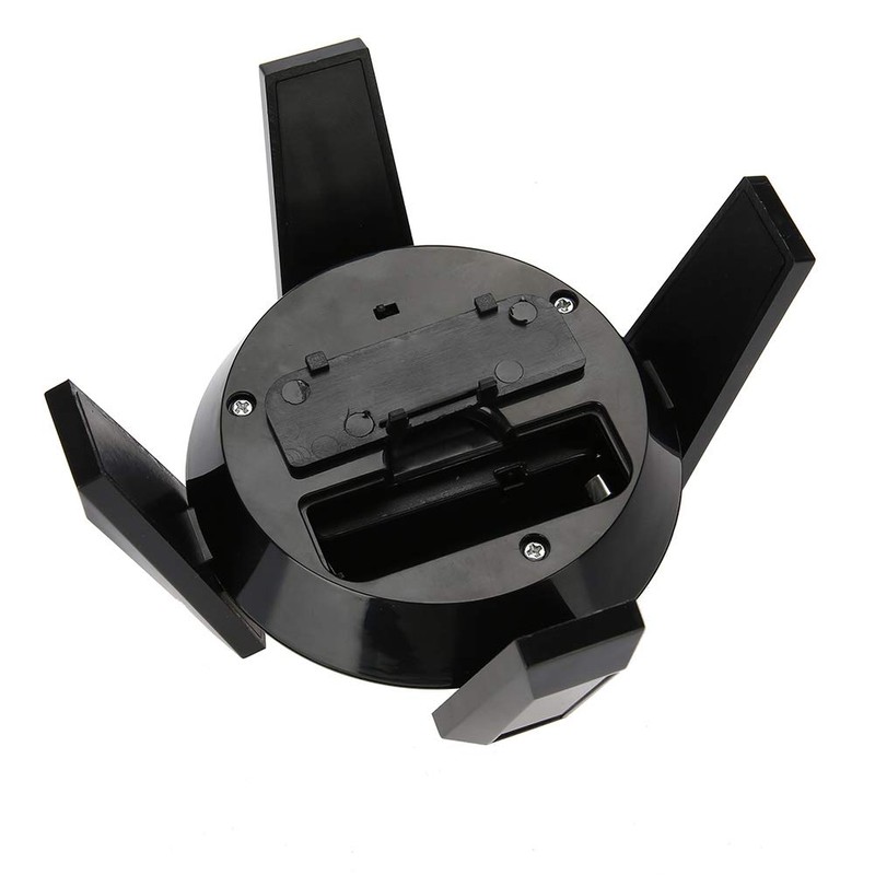 Semme Solar Turntable,Solar Rotating Display Stand, 360° Rotating Turntable with