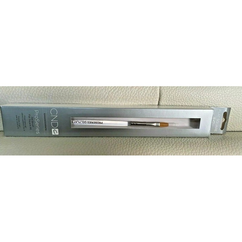 CND Flat square #6 Gel Brush