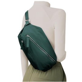 vivatote Small Gym Bag for Women, Mini Travel Duffle Bag with Two Ways to Carry, Waterproof Lightweight Backpacks Carry On Tote Bag for Sport, Workout, Swimming, Blackish Green