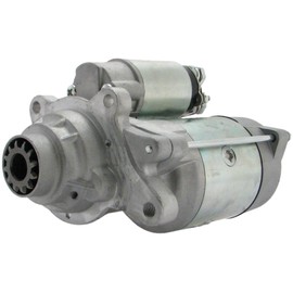 New Starter Compatible with Ford Trucks & Vans V8 6.0L 6.4L Diesel Engines 2008 2009 2010 Replaces 7C3T-11000-AA 7C3T-11000-AB 7C3Z-11002-AA 7C3Z-11V002-AARM1 336-2132 S-2156 SA-965 SA-1054 SA-1054-RM