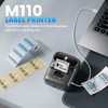 Phomemo M110 Bluetooth Thermal Label Maker, Wireless Portable Sticker Label