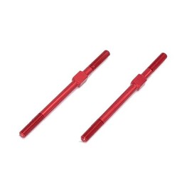 Square SGX-3052R A70-75 Duralumin Turnbuckle M3 x 52mm (Red)