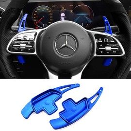 TTCR-II Steering Wheel Paddle Shifter Extension for A/G Class 2019-2021, C/CLA/CLS 2015-2021, E/SL/SLC 2017-2020, GLA/GLC/GLE/S 2016-2021, GLS 2017-2021, Aluminum Shift Paddle Extender