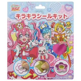 Sunstar Stationery 2274330A Delicious Party Pretty Cure Glitter Seal Kit