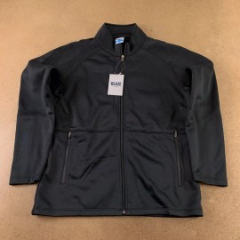 Maevn Blaze Men's Size Medium Black Warm-Up Bonded Fleece Scrub Jacket 3814 NWT