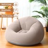 Realspring 6 Pcs Bean Bag Chairs for Adults Inflatable Chairs