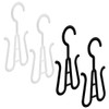 Thyonta 4PCS Multi-Functional Sports and Drying Hooks Wet and Dry
