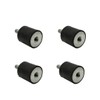 Rubbergiant Rubber mounts M8-30mm x 15mm Anti vibration rubber mount