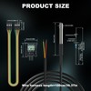 DROK Waterproof High Precision DS18B20 Temperature Sensor Probe 2-Piece Set