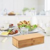 Wooden Cutlery Box with Lid, Small Drawer Organizer Kitchen, Cutlery