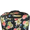 World Traveler Rolling 17-Inch Laptop Briefcase Computer Case -Rose Lily
