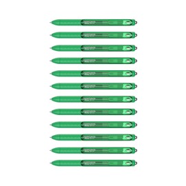 Paper Mate Fine Point InkJoy Gel Pen - Green (Pack of 12)
