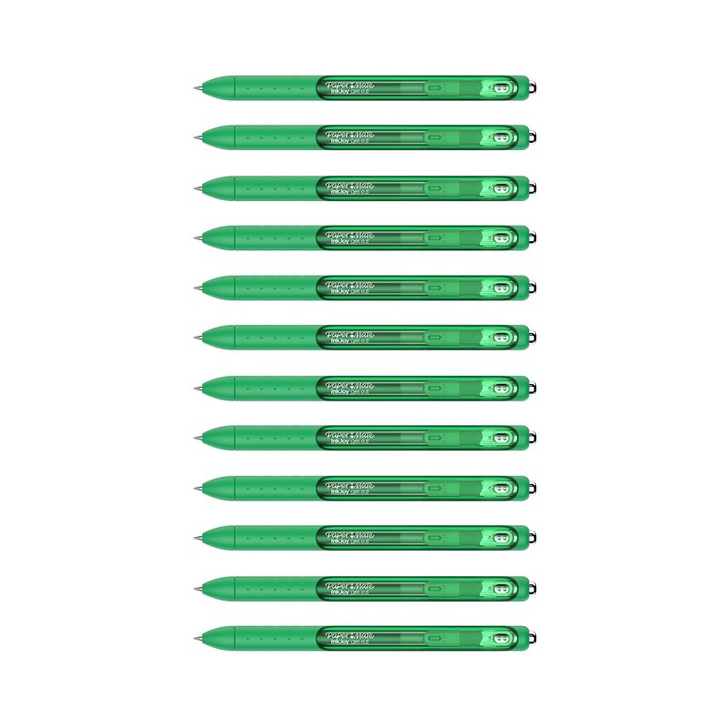 Paper Mate Fine Point InkJoy Gel Pen - Green (Pack