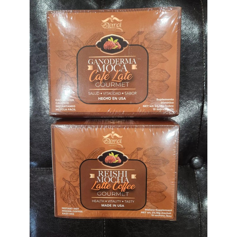 ETERNAL 2 ETERNAL REISHI MOCHA LATTE COFFEE GOURMET INSTANT COFFEE