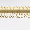 Coideal Open Curtain Rings with Eyelet - 20 Pack 1.5