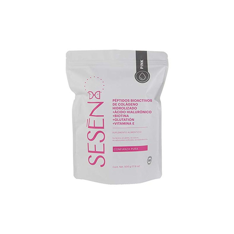 SESĒN | Colágeno Pink Grass Fed 500g | Colágeno +