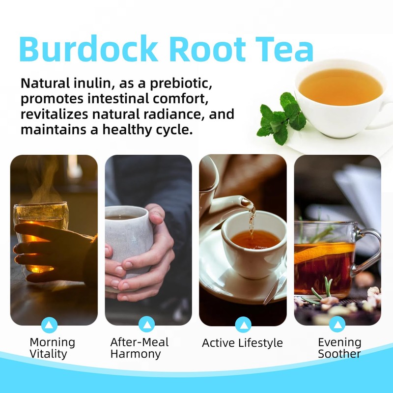 AeroMind CloudTrade Organic Burdock Slices Tea,Raw Agricultural Product,Caffeine Free, Resealable