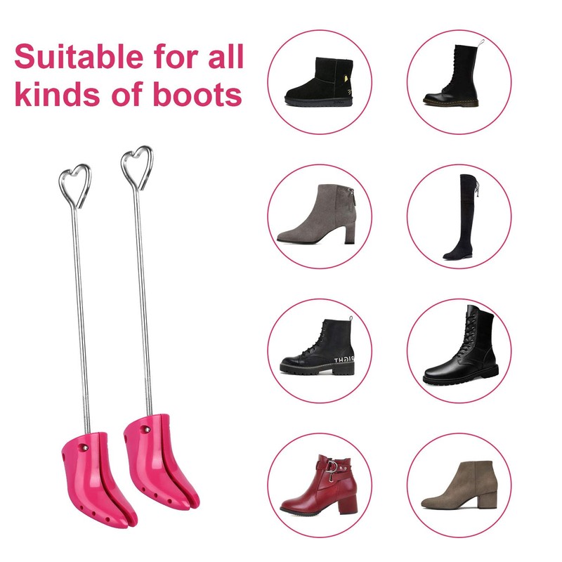 MISERWE One Pair Boot Stretcher with Boot Shaper Stands Professional