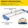 ONECHOI Router Sled for Woodworking for Slabs, XY Axis Adjustable,