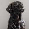 Hi-Line Gift 19" H Labrador Statue Bronze Home Decor Modern
