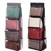 YUNYU Pack of 2 Hanging Bag Storage - Handbag Organiser