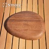 S'more Woodi Plate Wooden Tableware Plate, Size L, 10.2 x