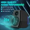 Sanyun SW209 36W Computer Gaming PC Speakers - 2.75" Fiberglass