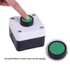 Waterproof Green Push Button Switch, Green Weatherproof Push Button Housing