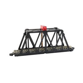 Bachmann Trains - E-Z Track Blinking Bridge - N Scale (44873), Black Small