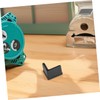 TEHAUX 10Pcs Shaped Rubber Leg Caps for Furniture Feet Non