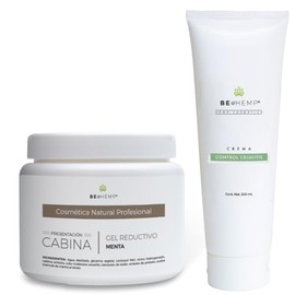 Gel Tonificante de Menta y Crema Anticelulitis para el Cuerpo