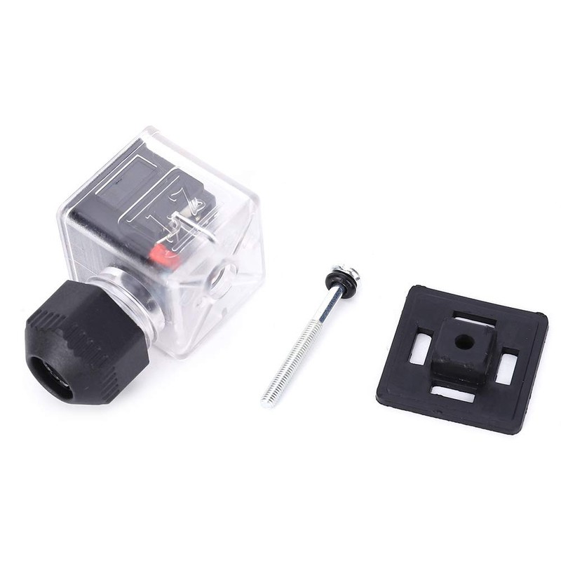 5Pcs Waterproof Solenoid Valve Accessories Plug 12V 24V, Universal DC
