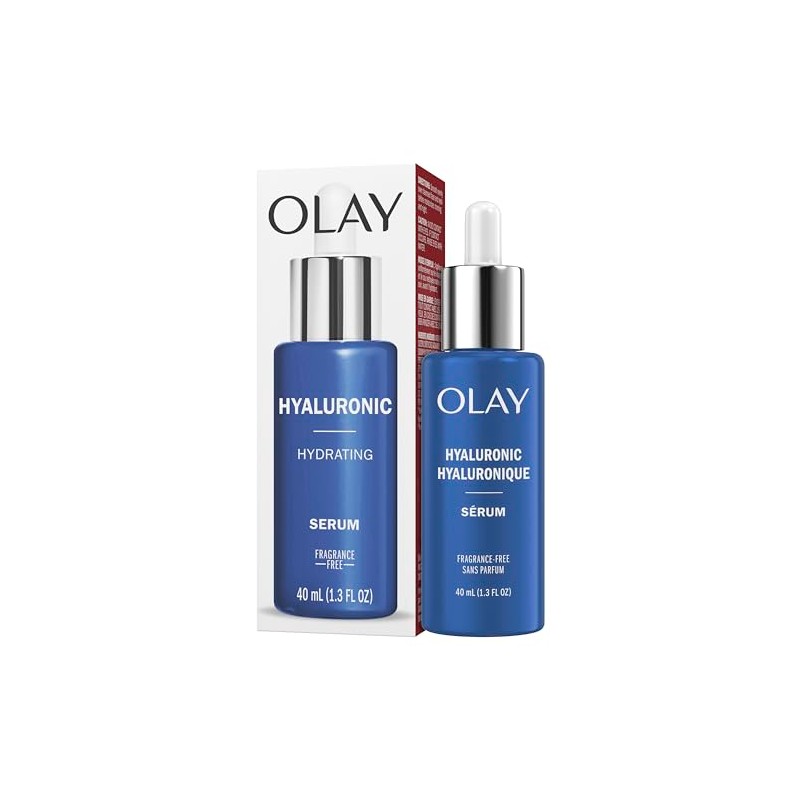 Olay Suero Hidratante Hialurónico, Sin Fragancia, 1.3 o