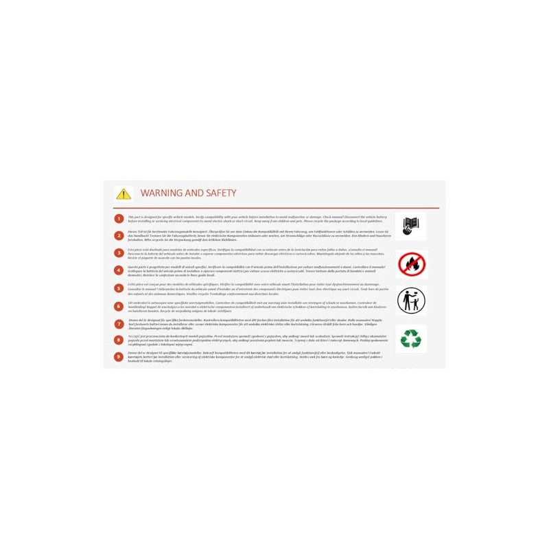 Innentürgriff für Renault Clio 3 (2005-2014) 8200174075 linke Tür für