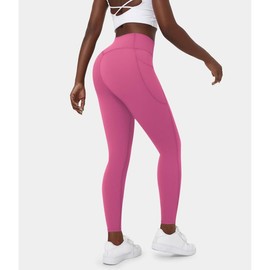 Halara UltraSculpt SoCinched High Waisted Tummy Control Side Pocket Shaping Training Leggings#summer#summervibes#NovaTopFinds#TikTokShopBacktoSchool:_Pink Power_7/8_XL(16)