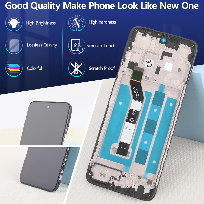 YWLRONG for Motorola Moto G Power 5G 2024 Screen Replacement
