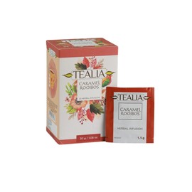 Tealia regular range - Caramel Rooibos Tea 1.5 g x 20