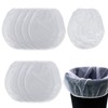 10Pcs Paint Strainer Bags, 1 Gallon Nylon Filter Bags White