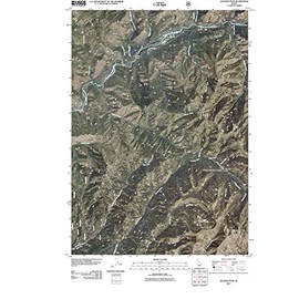 Idaho Maps - 2011 Jackson Peak, ID - USGS Historical Topographic Wall Art : 24in x 32in, Large Wall Art Map