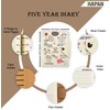 Five 5-Year Diary Organizer - Undated Daily Planner Journal Book