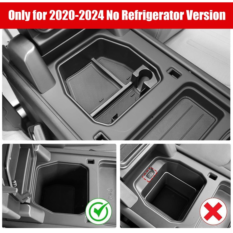 4PCS Center Console Organizer Tray Compatible with 2020-2024 Land Rover