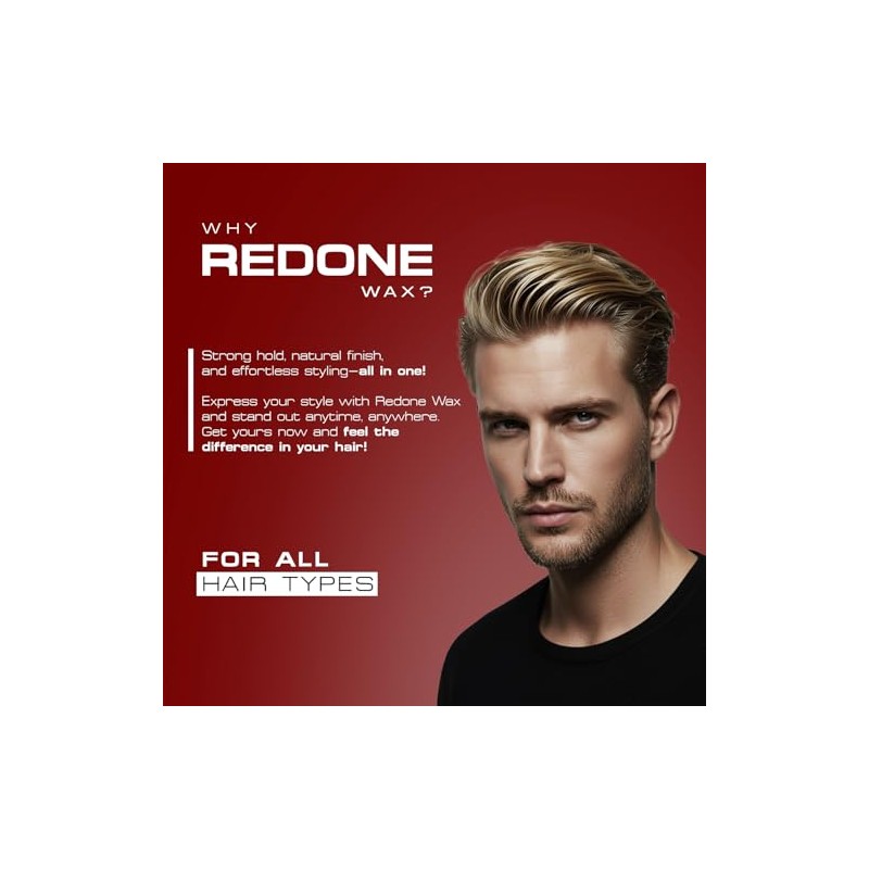 Cera para Cabello Redone Spider Wax Passionate Red 100 Ml