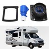 RV Power Outlet 3 Pin External Waterproof Plug Socket Embedded