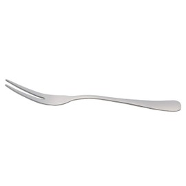 12 Serving Forks, Fruit Forks, 15 x 1.35 cm, High-Gloss Polished Stainless Steel 18/0